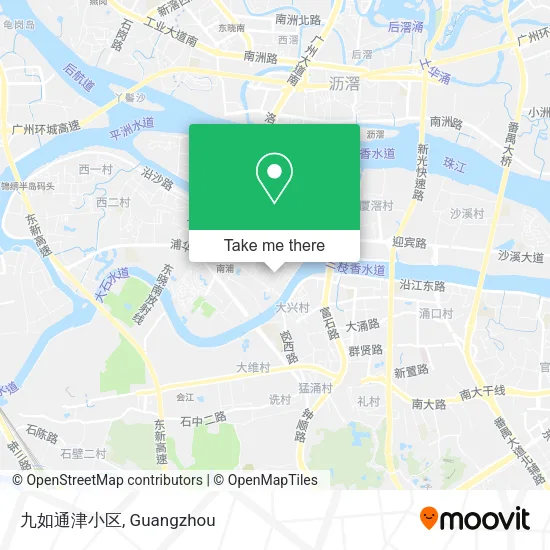 九如通津小区 map
