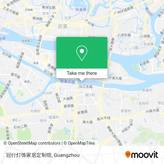 冠行灯饰家居定制馆 map