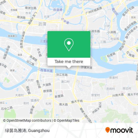 绿茵岛雅涛 map