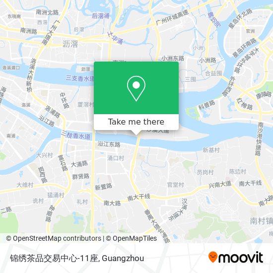 锦绣茶品交易中心-11座 map
