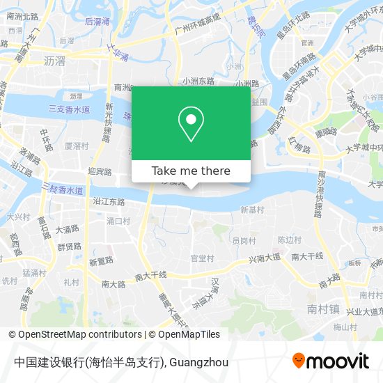 中国建设银行(海怡半岛支行) map