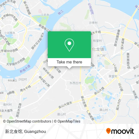新北食馆 map