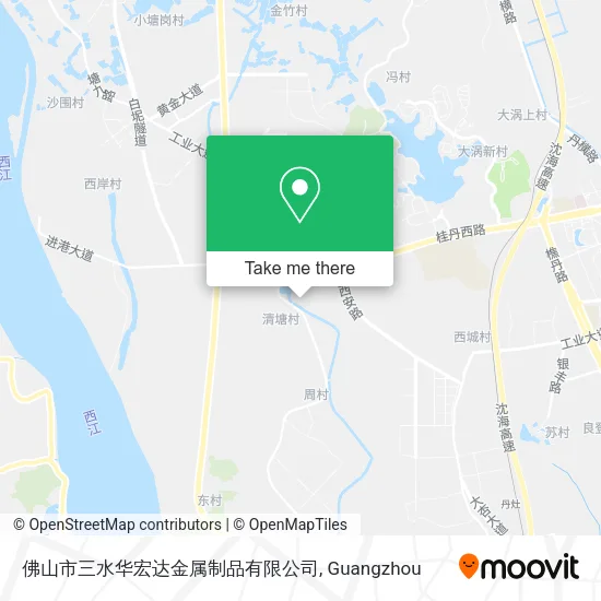 佛山市三水华宏达金属制品有限公司 map