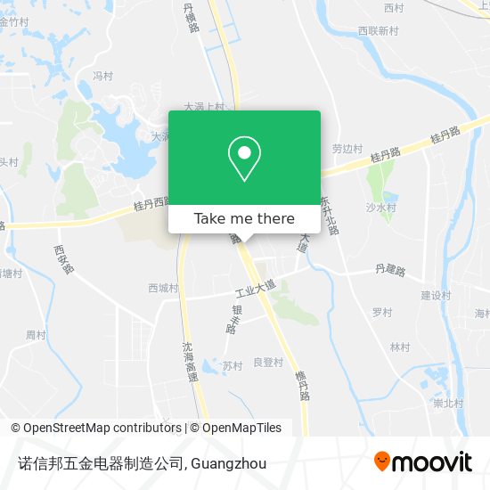 诺信邦五金电器制造公司 map