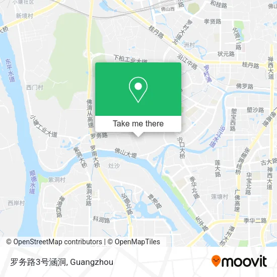 罗务路3号涵洞 map