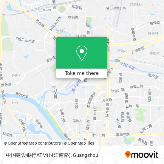中国建设银行ATM(沿江南路) map