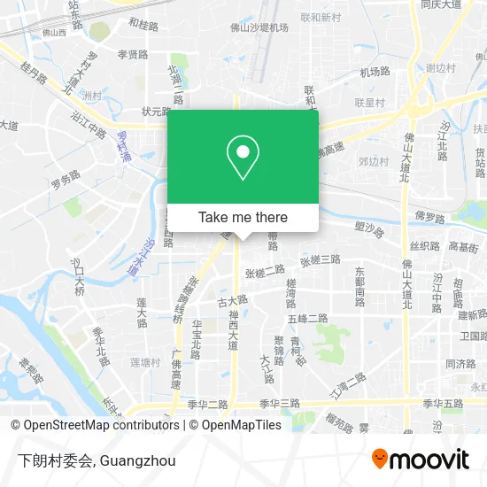 下朗村委会 map