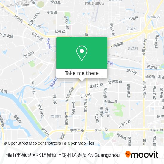 佛山市禅城区张槎街道上朗村民委员会 map