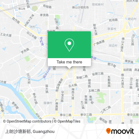 上朗沙塘新邨 map