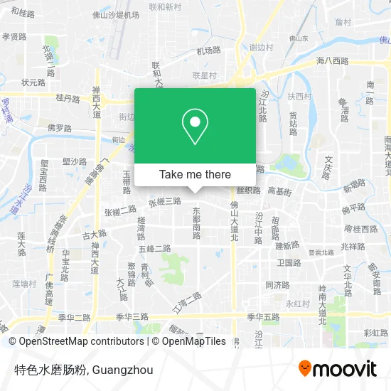 特色水磨肠粉 map