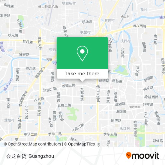 会龙百货 map