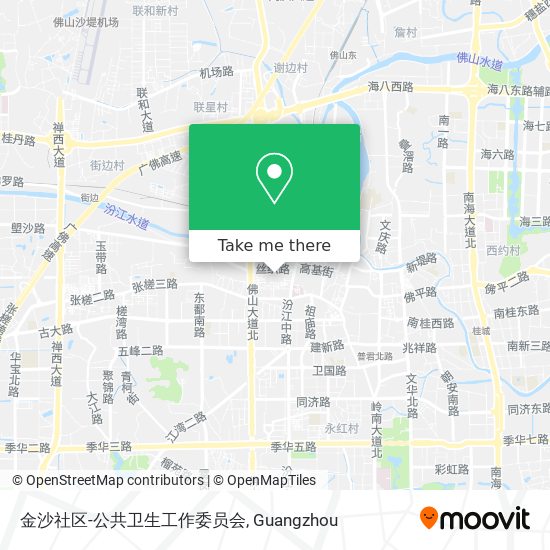 金沙社区-公共卫生工作委员会 map