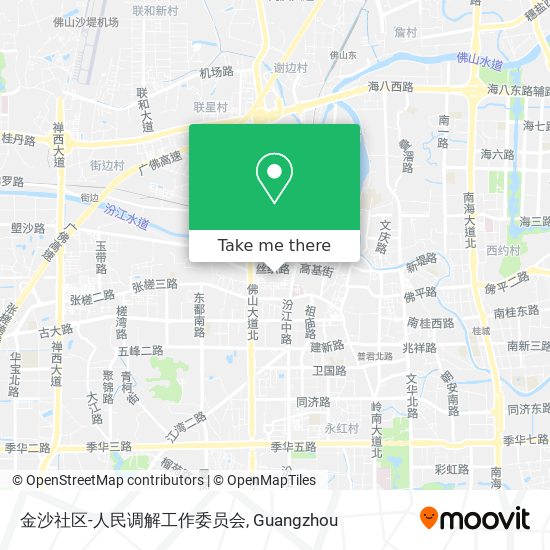 金沙社区-人民调解工作委员会 map