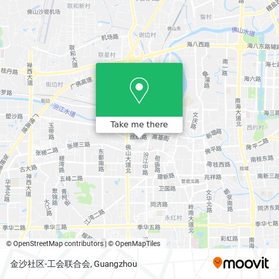 金沙社区-工会联合会 map