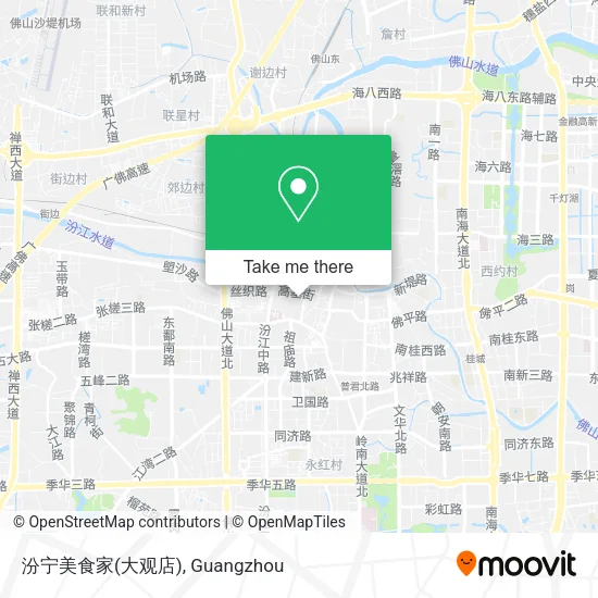 汾宁美食家(大观店) map