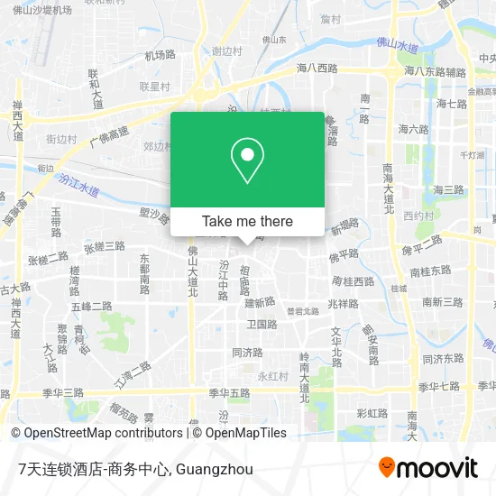 7天连锁酒店-商务中心 map
