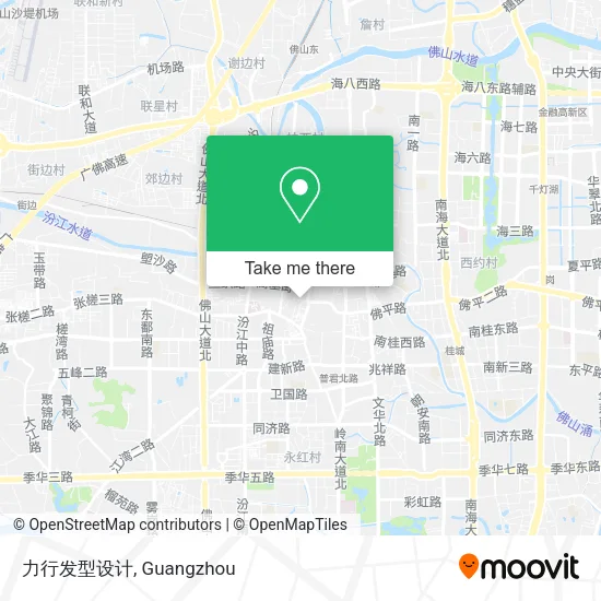 力行发型设计 map