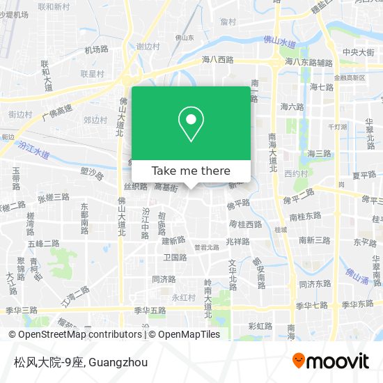 松风大院-9座 map