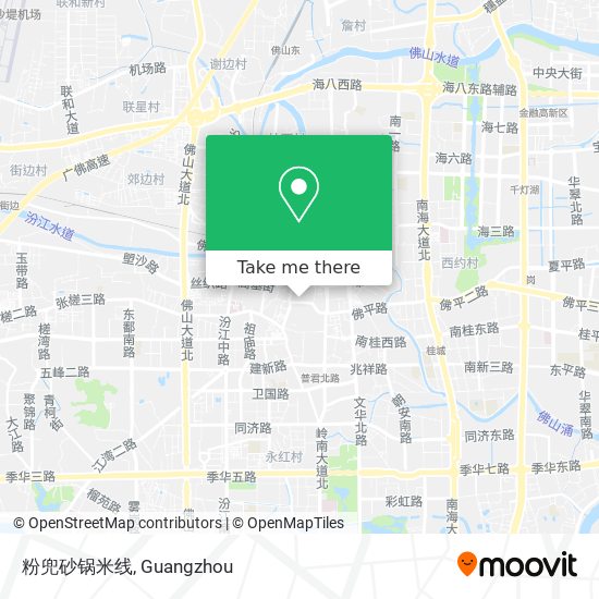 粉兜砂锅米线 map