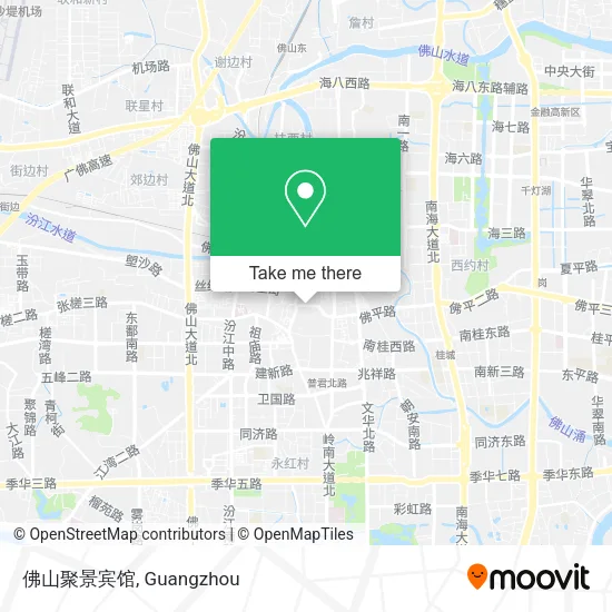 佛山聚景宾馆 map