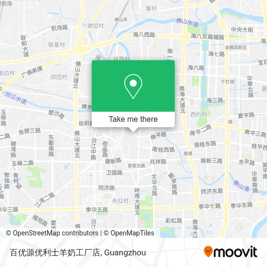 百优源优利士羊奶工厂店 map