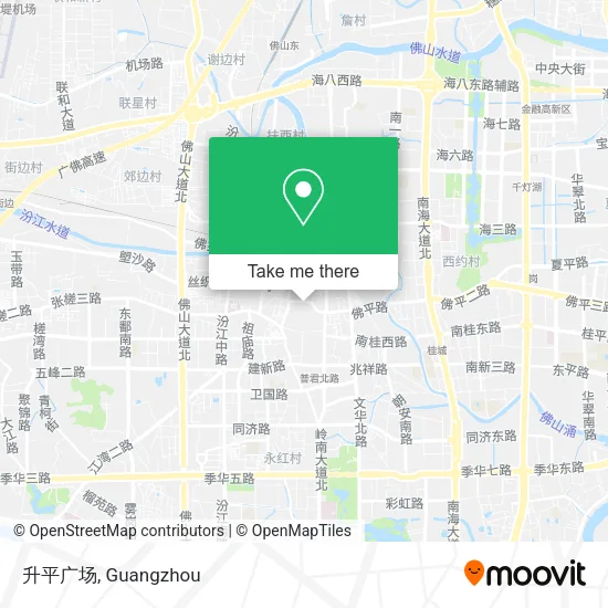 升平广场 map