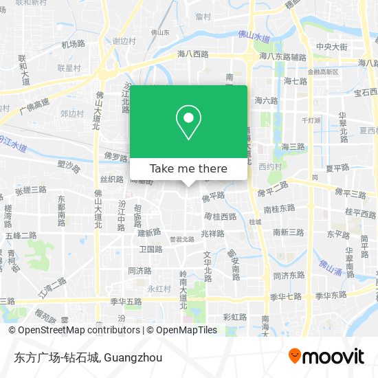 东方广场-钻石城 map