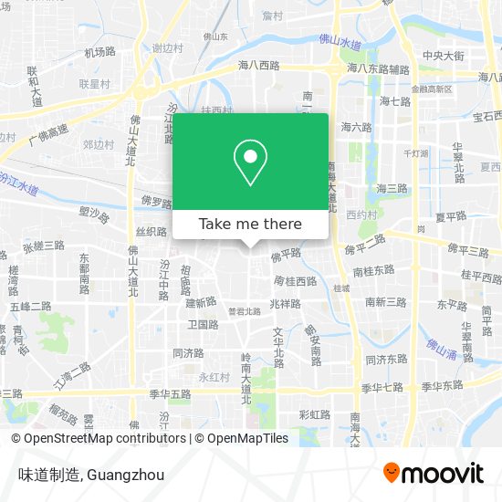 味道制造 map