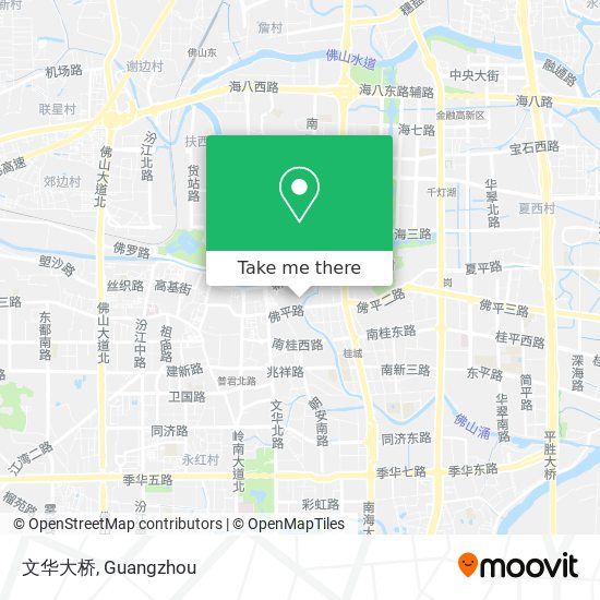 文华大桥 map