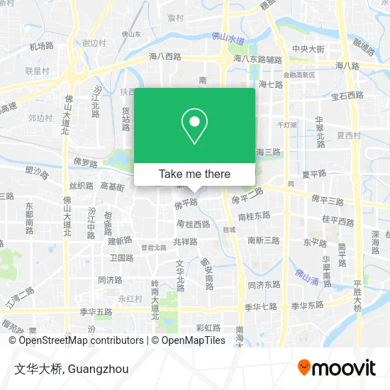 文华大桥 map