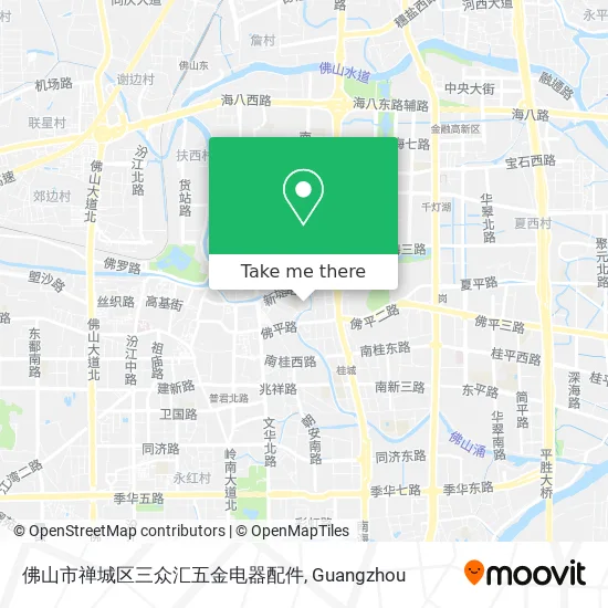 佛山市禅城区三众汇五金电器配件 map