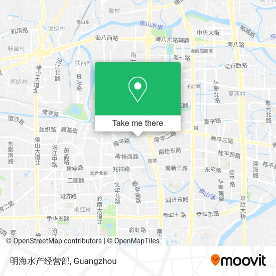 明海水产经营部 map