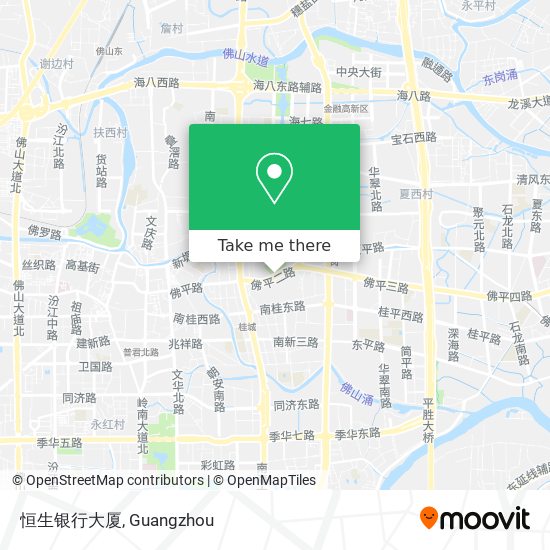 恒生银行大厦 map