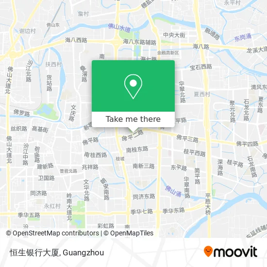 恒生银行大厦 map