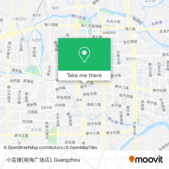 小蛮腰(南海广场店) map