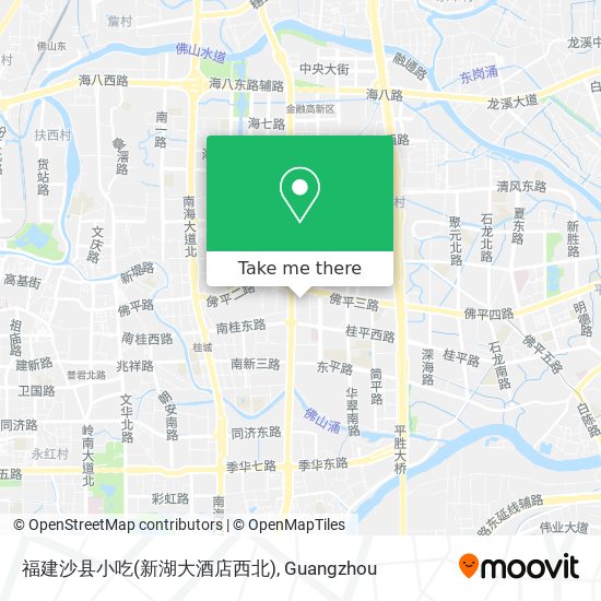 福建沙县小吃(新湖大酒店西北) map