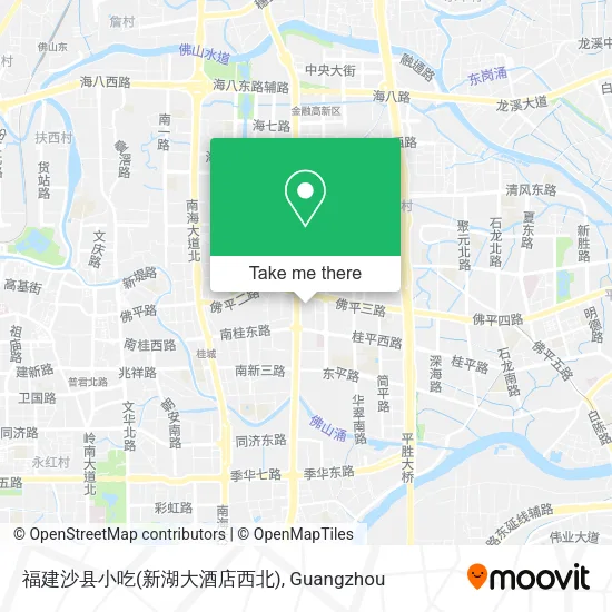 福建沙县小吃(新湖大酒店西北) map