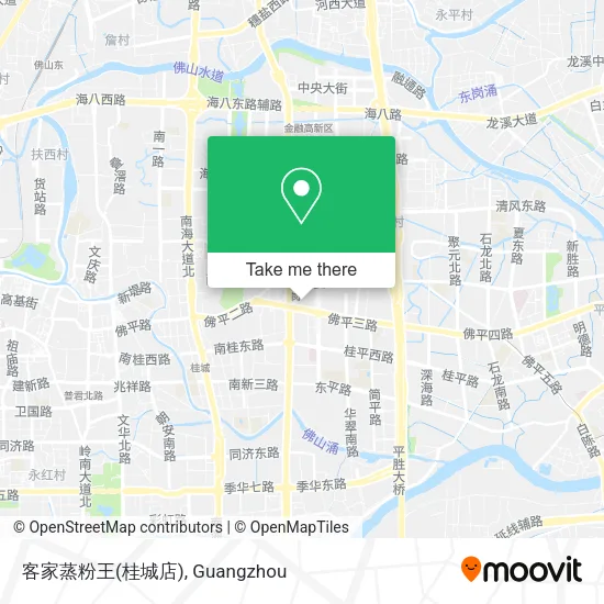 客家蒸粉王(桂城店) map