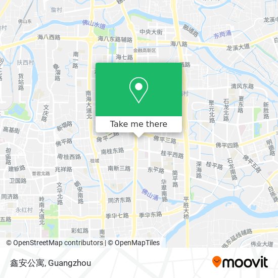 鑫安公寓 map