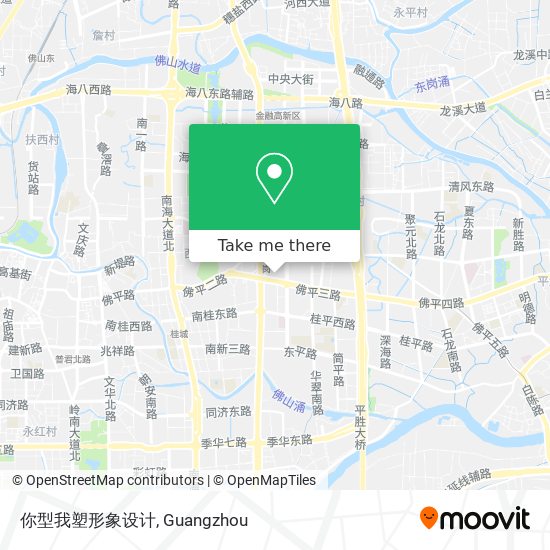 你型我塑形象设计 map