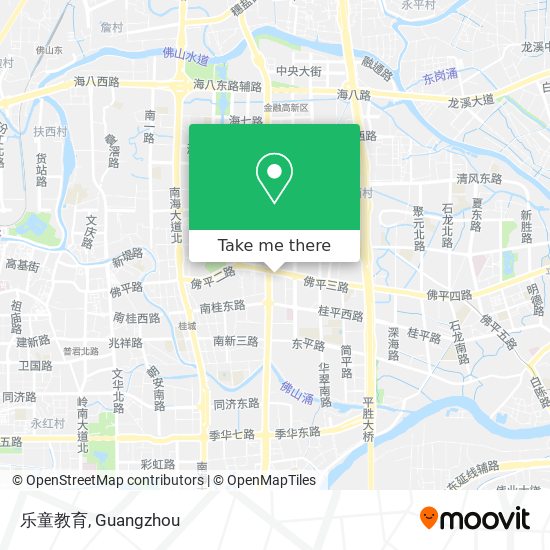 乐童教育 map