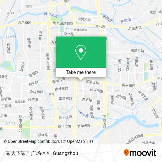家天下家居广场-A区 map