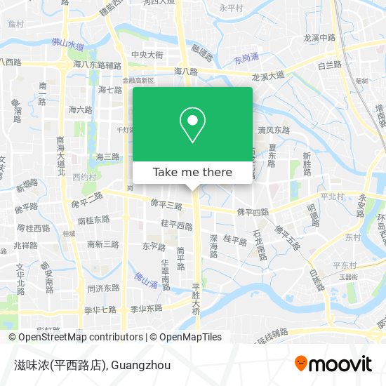 滋味浓(平西路店) map