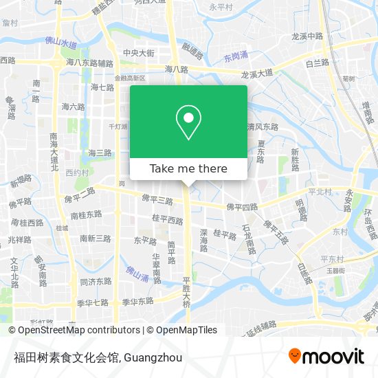 福田树素食文化会馆 map