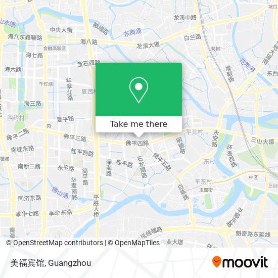 美福宾馆 map