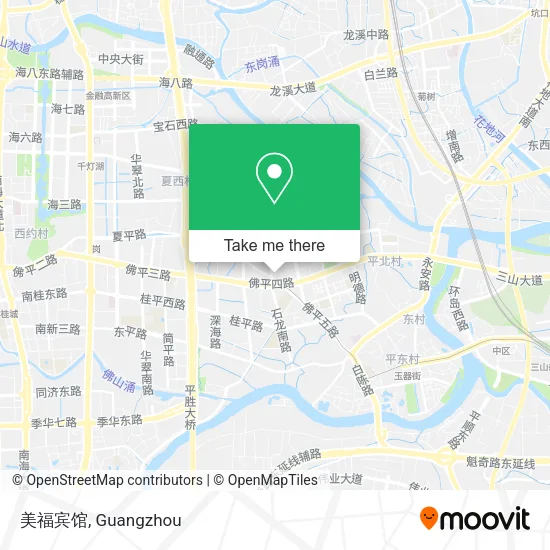 美福宾馆 map