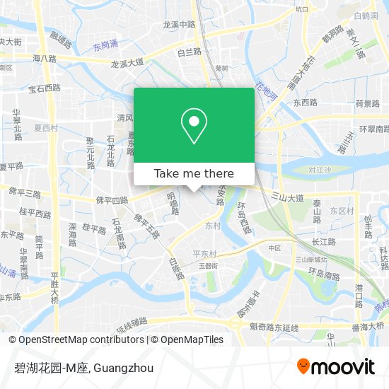 碧湖花园-M座 map