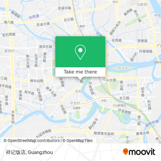 祥记饭店 map