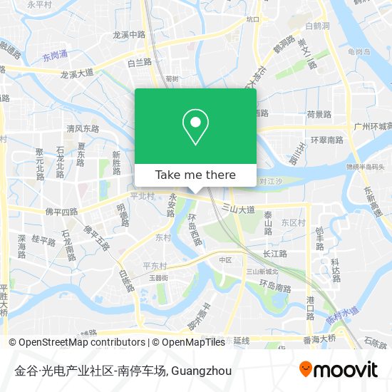 金谷·光电产业社区-南停车场 map