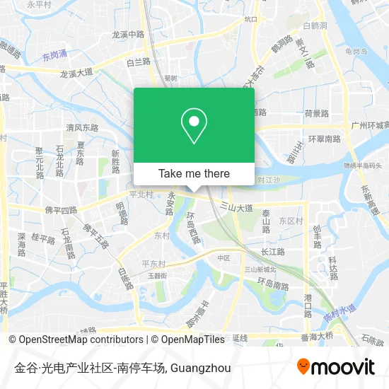 金谷·光电产业社区-南停车场 map